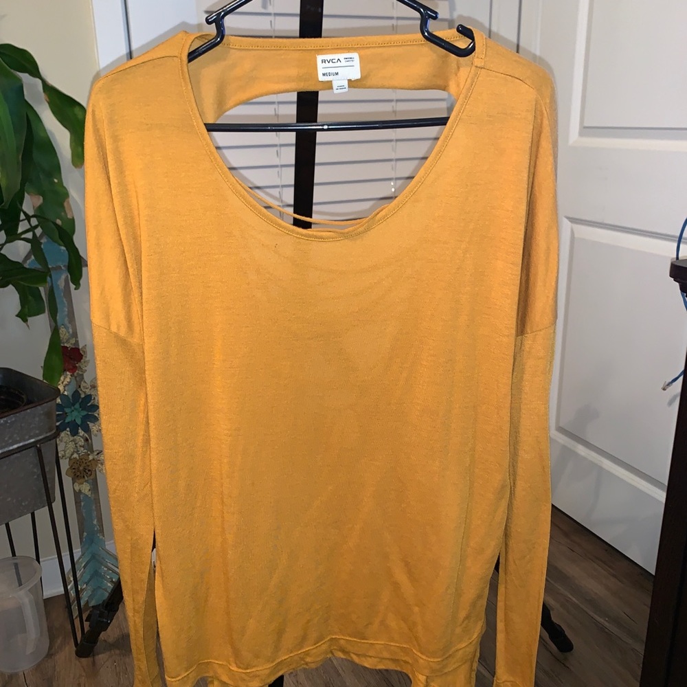 RVCA LONG SLEEVE BLOUSE 🌺